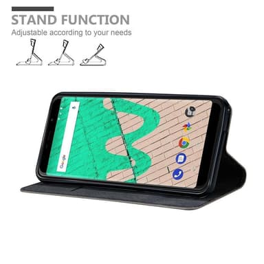 WIKO VIEW MAX lommebokdeksel case (brun)
