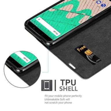 WIKO VIEW MAX lommebokdeksel case (brun)