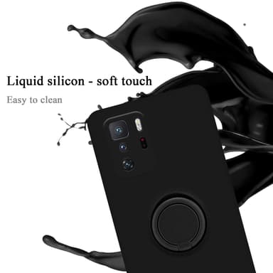 Deksel Xiaomi POCO X3 GT Ring Case (svart)