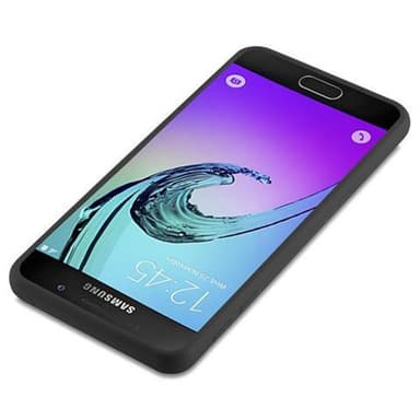 Deksel Samsung Galaxy A3 2016 Silikon cover (svart)