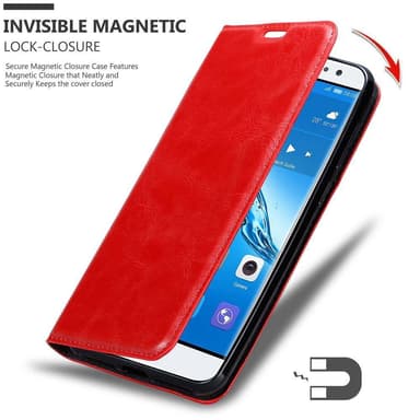 Huawei NOVA PLUS lommebokdeksel case (rød)