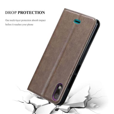 WIKO VIEW MAX lommebokdeksel case (brun)