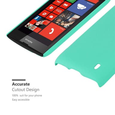 Nokia Lumia 520 / 521 Hardt Deksel Cover (grønn)