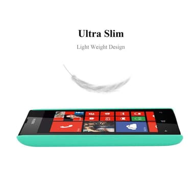 Nokia Lumia 520 / 521 Hardt Deksel Cover (grønn)