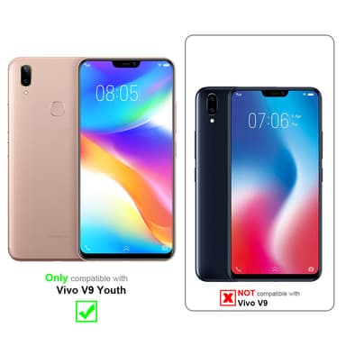 Vivo V9 YOUTH lommebokdeksel etui (grå)