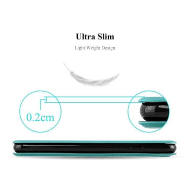 Sony Xperia Z5 PREMIUM lommebokdeksel cover (turkis)