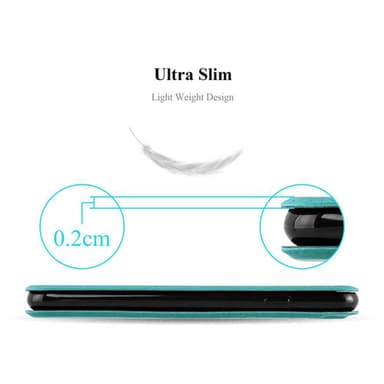 Sony Xperia Z5 PREMIUM lommebokdeksel cover (turkis)
