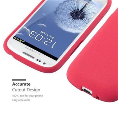 Deksel Samsung Galaxy S3 MINI case (rød)