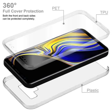 Samsung Galaxy NOTE 9 Deksel 360 Case Cover