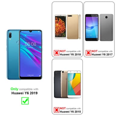Huawei Y6 2019 3x Skjermbeskytter Skärmskydd
