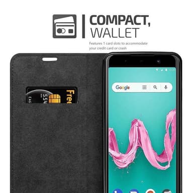 WIKO LENNY 5 lommebokdeksel case (brun)