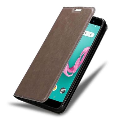 WIKO LENNY 5 lommebokdeksel case (brun)