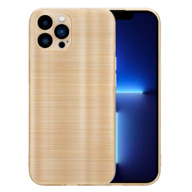 iPhone 13 PRO MAX Silikondeksel Beskyttelse (gold)