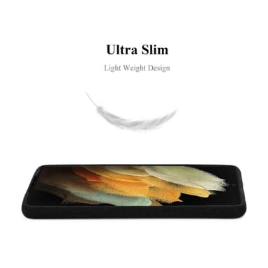 Deksel Samsung Galaxy S21 ULTRA case (svart)