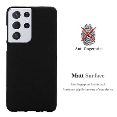 Deksel Samsung Galaxy S21 ULTRA case (svart)
