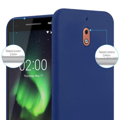 Deksel Nokia 2.1 Silikon cover (blå)