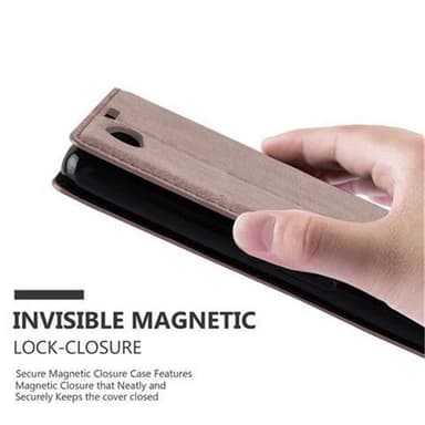 Sony Xperia Z1 COMPACT lommebokdeksel case (brun)