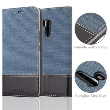 HTC U11 PLUS lommebokdeksel etui (blå)