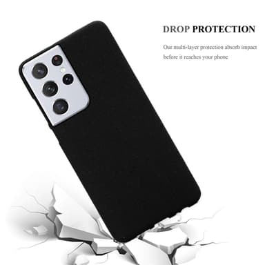 Deksel Samsung Galaxy S21 ULTRA case (svart)