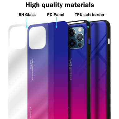 Deksel iPhone 12 PRO MAX Case Cover (svart)
