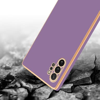 Samsung Galaxy NOTE 10 PLUS silikondeksel case (lilla)
