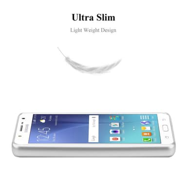 Deksel Samsung Galaxy J7 2015 Case Cover (sølv)
