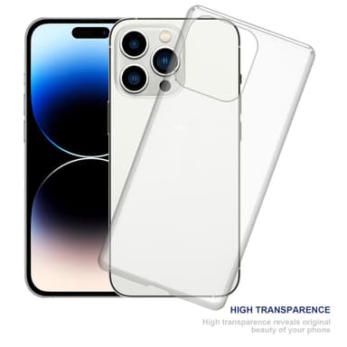 iPhone 14 PRO MAX deksel ultra slim (gjennomsiktig)