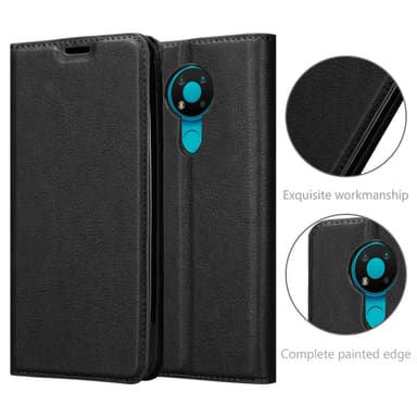 Nokia 3.4 lommebokdeksel case (svart)
