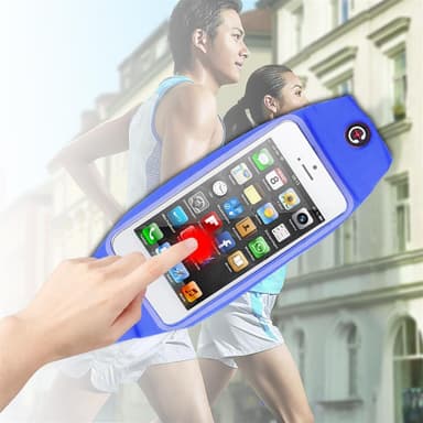 Midjeväska/mobilväska med flaskelomme Mobiltelefon