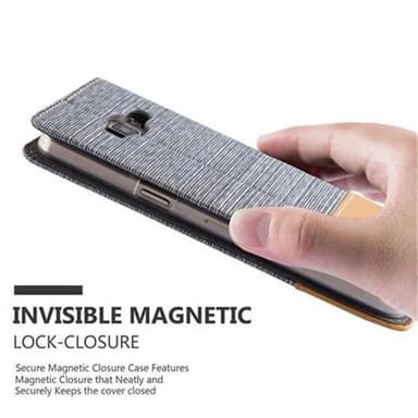Samsung Galaxy A5 2015 lommebokdeksel etui (grå)