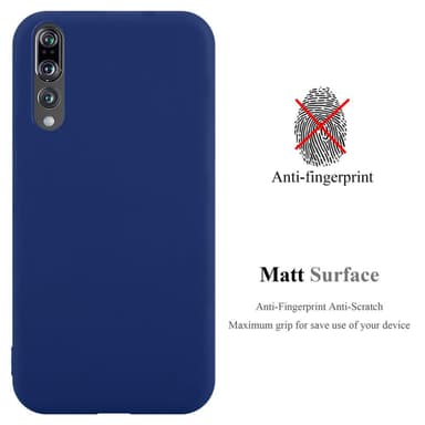 Deksel Huawei P20 PRO / P20 PLUS Silikon cover (blå)