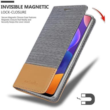 Samsung Galaxy A31 lommebokdeksel etui (grå)