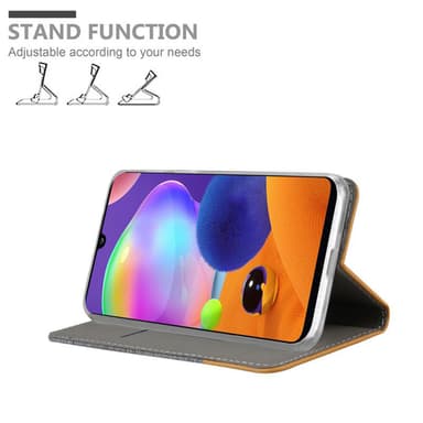 Samsung Galaxy A31 lommebokdeksel etui (grå)