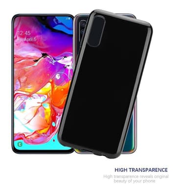 Samsung Galaxy A70 / A70s deksel ultra slim (svart)