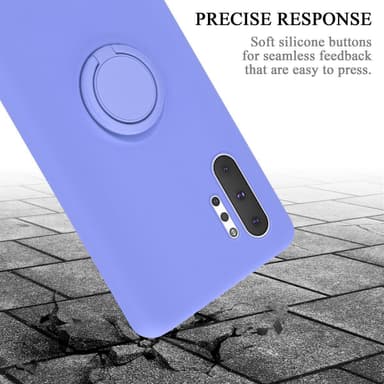 Deksel Samsung Galaxy NOTE 10 PLUS Ring Case (lilla)