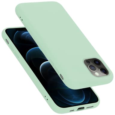 iPhone 13 MINI silikondeksel case (grønn)