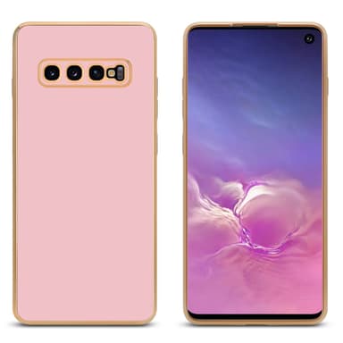 Samsung Galaxy S10 4G silikondeksel case (rosa)