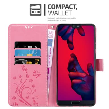 Huawei P20 PRO / P20 PLUS lommebokdeksel Blomster