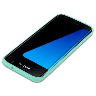 Deksel Samsung Galaxy S7 EDGE Silikon cover (blå)