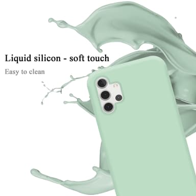Samsung Galaxy A32 5G silikondeksel case (grønn)