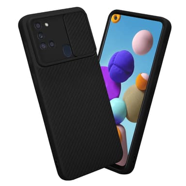 Deksel Samsung Galaxy A21s cover (svart)