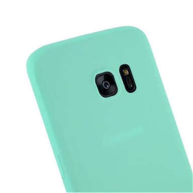 Deksel Samsung Galaxy S7 EDGE Silikon cover (blå)