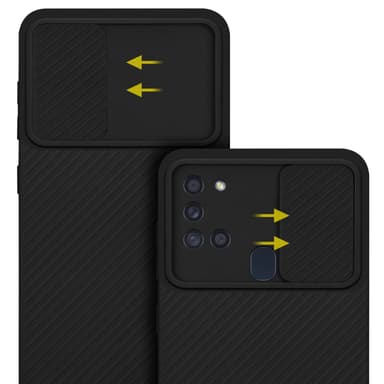 Deksel Samsung Galaxy A21s cover (svart)