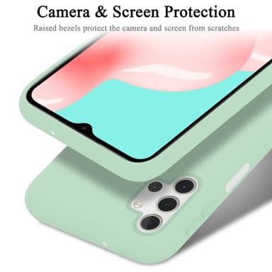 Samsung Galaxy A32 5G silikondeksel case (grønn)