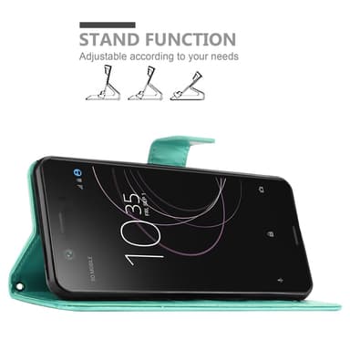 Sony Xperia XZ1 COMPACT lommebokdeksel Blomster