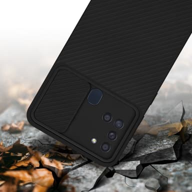 Deksel Samsung Galaxy A21s cover (svart)