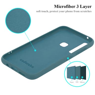 Samsung Galaxy A9 2018 silikondeksel case (grønn)