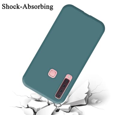 Samsung Galaxy A9 2018 silikondeksel case (grønn)