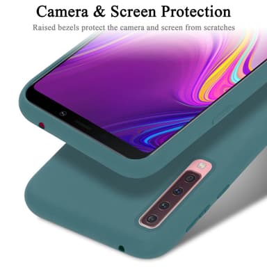Samsung Galaxy A9 2018 silikondeksel case (grønn)