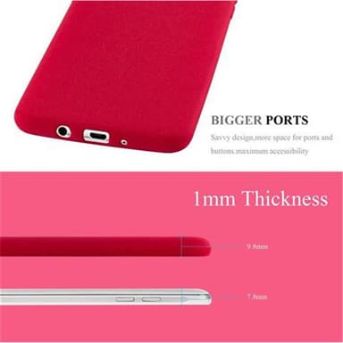 Deksel Samsung Galaxy J7 2016 case (rød)